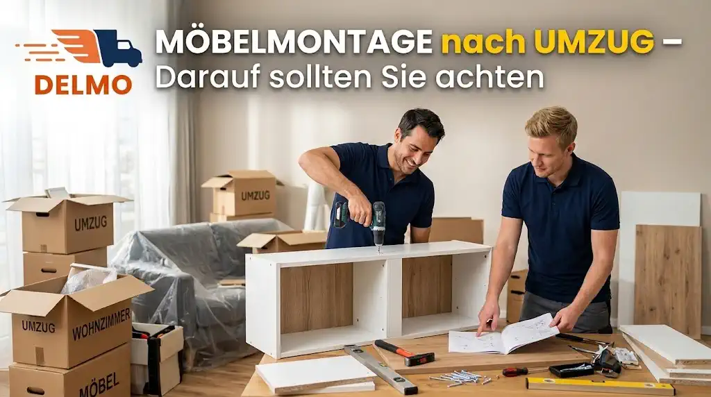 Professionelle Möbelmontage nach Umzug in Österreich